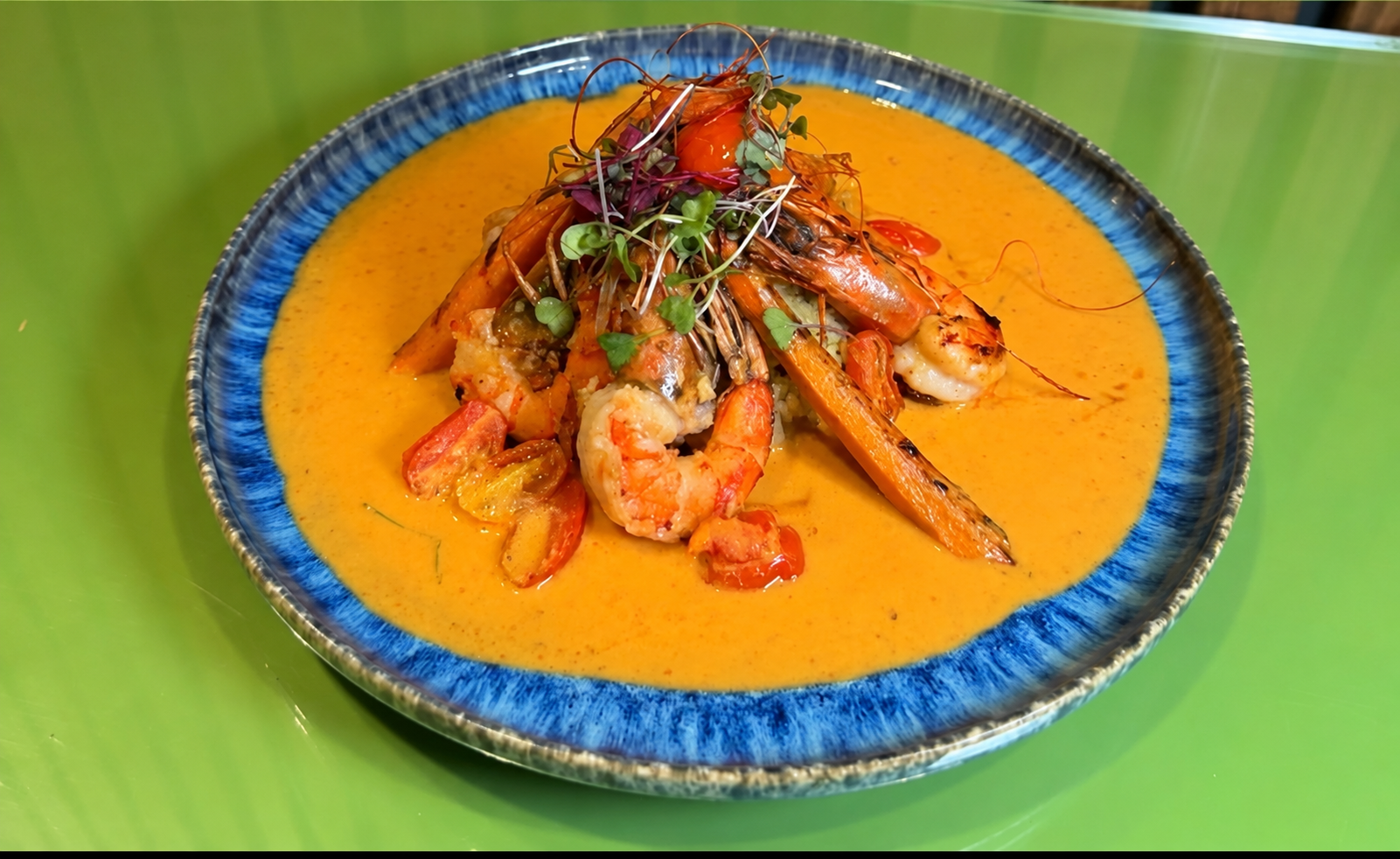 River Prawns Red Curry