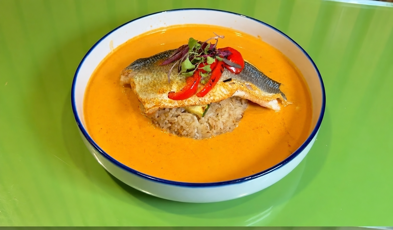 Sea Bream Red Curry